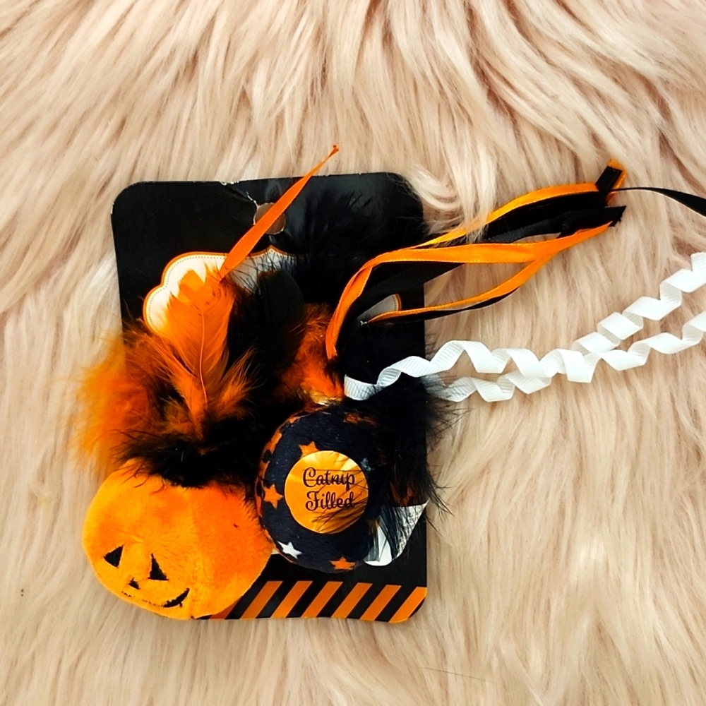 Brand New THRILLS & CHILLS HALLOWEEN HOLIDAY INSPIRED Cat Toy